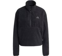 ADIDAS Damen Rolli City Tech High Pile Fleece Half-Zip (JM8444) L BLACK