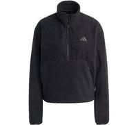 ADIDAS Damen Rolli City Tech High Pile Fleece Half-Zip (JM8444) L Schwarz