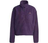 ADIDAS Damen Rolli City Tech High Pile Fleece Half-Zip (JV7137) L AURPLU
