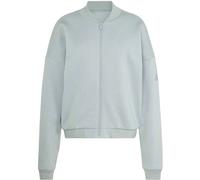 ADIDAS Damen Rolli Essentials Contemporary Logo Bomberjacke (KC5266) M Silber