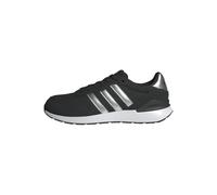 Adidas Damen Run 60s 4.0 Shoes, Core Black/Silver Metallic/Cloud White, 41 1/3 EU