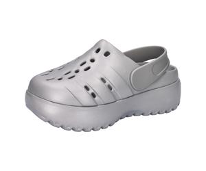 adidas Damen Sandale ADILETTE CLOG PLATFORM JQ9879 42 Silver Met./Silver Met./Silver