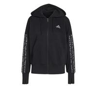 adidas Seasonal Essentials Animalprint 3-Streifen Kapuzenjacke Damen KS8002 - black/multicolor/grey four L