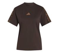 adidas Damen Seasonal Essentials Animal Print T-Shirt (Größe XL, aurora coffee-multicolor-brown)