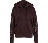 adidas Damen Seasonal Essentials Animal Print Jacke (Größe M, aurora coffee-multicolor-brown)