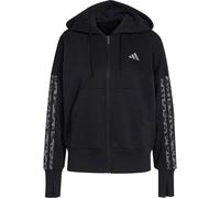 adidas Damen Seasonal Essentials Animal Print Jacke (Größe XS, schwarz)