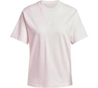 Adidas Essentials 3 Stripes Cotton Kurzarm-t-shirt XS Clear Pink / White