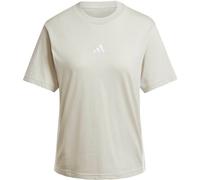 adidas Damen Essentials 3-Stripes Cotton T-Shirt, Wonder Alumina/White, XS
