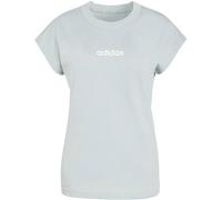 Adidas T-Shirt Essentials Linear Cotton KT1006 Baumwolle Damen wonder sage/white Größe M