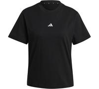 adidas Essentials Small Logo Baumwoll T-Shirt Damen JC5943 - black/white XL