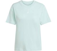 adidas T-Shirt Essentials Small Logo aus Baumwolle Damen JY4965 – halo mint/white XS