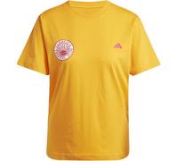 adidas Women's x Farm Rio Graphic T-Shirt Bright Orange L