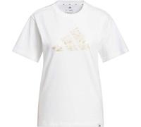ADIDAS Damen Shirt IRIDESCENT SHELLS BIG LOGO GRAFIK (KB2429) XS WHITE