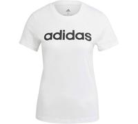 Adidas T-Shirt Essentials Slim Logo – Damen – Weiß/Schwarz – Gr. S
