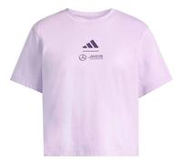 Adidas T-Shirt Mercedes‑AMG PETRONAS FORMULA ONE TEAM Damen Lila Größe L