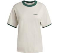 Adidas Seasonal Essentials Colorpop Embroidered Graphic Kurzarm-t-shirt L Wonder Alumina / Collegiate Green