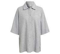 Adidas Damen Shirt (Short Sleeve) W Lng Lw Shirt, Medium Grey Heather, HZ4396, M