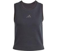adidas Sportswear Tanktop mit Logo und Rundhalsausschnitt in Black, Größe XS