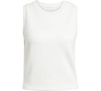 adidas Sportswear Tanktop mit geripptem Rundhalsausschnitt in Offwhite, Größe XL