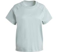 Adidas T-Shirt Soft Lux Kurzarm Damen Wonder Sage Größe XS