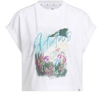 ADIDAS Damen Shirt SUMMER ROMANCE GRAPHIC (KB2462) XL Weiß