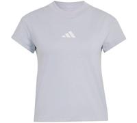 adidas Z.N.E. Baby Tee T-Shirt Damen KC7741 - halo silver XS