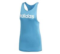 adidas Damen Shirts Essentials Linear Loose Tank-Top - Blau, Weiß, blau, S, DU0627