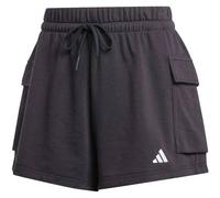 Essentials Small Logo French Terry Cargoshorts Black / White 2XS