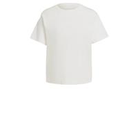 Adidas Damen Signature Graphic Print T-Shirt, Off White, M