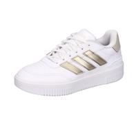 adidas Courtblock Bold Damen Sneaker weiß/gold - 38