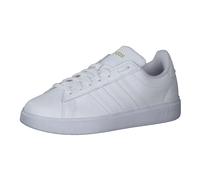 Adidas Damen Grand Court Cloudfoam Lifestyle Court Comfort Shoes, Cloud White/Cloud White/Gold Metallic, 41 1/3 EU