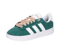 adidas Grand Court Alpha Damen Sneaker mit Cloudfoam-Technologie Freizeit-Schuhe Schnür-Schuhe IH3850 Grün/Weiß 40 2/3