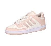 Sneaker ADIDAS SPORTSWEAR "RAPID COURT LOW", Damen, Gr. 40,5, rosa (wonder quartz, cloud weiß, ftwr weiß), Leder, Synthetik, Schuhe Sneaker (19063837-40,5) wonder quartz, cloud weiß, ftwr weiß