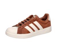 Sneaker ADIDAS SPORTSWEAR "STREETTALK", Damen, Gr. 40, braun (preloved braun, sanftes weiß, preloved braun), Leder, Schuhe Sneaker, inspiriert vom Design des adidas Superstar (87166904-40) preloved br