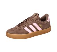 Adidas Sneaker VL Court 3.0 Damen Leder/Synthetik Earth Strata/Clear Pink/Gold Metallic Gr. 42,5