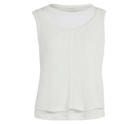 adidas Damen Soft Lux Sheer Long-Sleeve Shirt, Off White, S