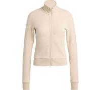 adidas Damen Soft Lux Slim Track Jacke (Größe L, crystal linen)