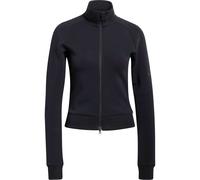 adidas Damen Soft Lux Slim Track Jacke (Größe M, schwarz)