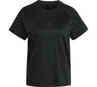 adidas Damen Soft Lux T-Shirt (Größe S, schwarz)