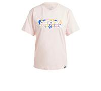 Adidas Damen Soft Side 2.0 Graphic Tee, Sandy pink, XS