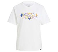 Adidas Damen Soft Side 2.0 Graphic Tee, White, XS
