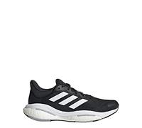adidas Damen Solarglide 5 Sneaker, Schwarz, weiß und grau, 40 EU