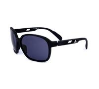 Adidas Damen SP0013 Sonnenbrille, Matte Black/Smoke, 62