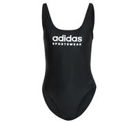 adidas Sportswear U-Back Damen Badeanzug pechschwarz/weiß - 36