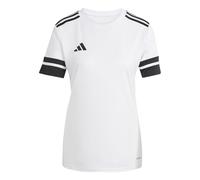 adidas Damen Squadra25 Jersey Short Sleeve Shirt, White/Black, XXS