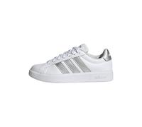 adidas Damen Streettalk Shoes, FTWR White/Silver met./FTWR White, 37 1/3 EU