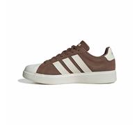 Sneaker ADIDAS SPORTSWEAR "STREETTALK", Damen, Gr. 42, braun (preloved braun, sanftes weiß, preloved braun), Leder, Schuhe Sneaker, inspiriert vom Design des adidas Superstar (87166904-42) preloved br