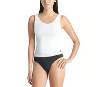 adidas Damen Strings, 6er Pack - Sport Active Seamless, Thongs, Unterwäsche, Logo, einfarbig L Schwarz