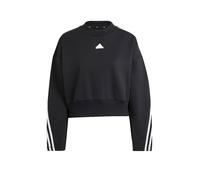 Sweatshirt ADIDAS SPORTSWEAR "W FI 3S SWT" Gr. S, schwarz (black) Damen Sweatshirts (27117369-S) black