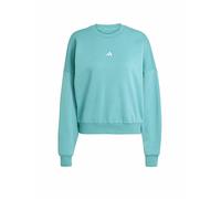 ADIDAS Damen Sweater Essentials Feelcomfy petrol | S